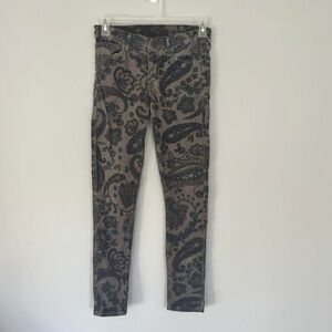 Citizens Of Humanity Paisley Corduroy Thompson Medium Rise Jeans Size 29
